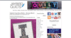 Desktop Screenshot of jaybirdquilts.com